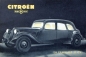Preview: Citroen 11 CV Traction Avant Familiale Modellprogramm 19554 Automobilprospekt (6972)